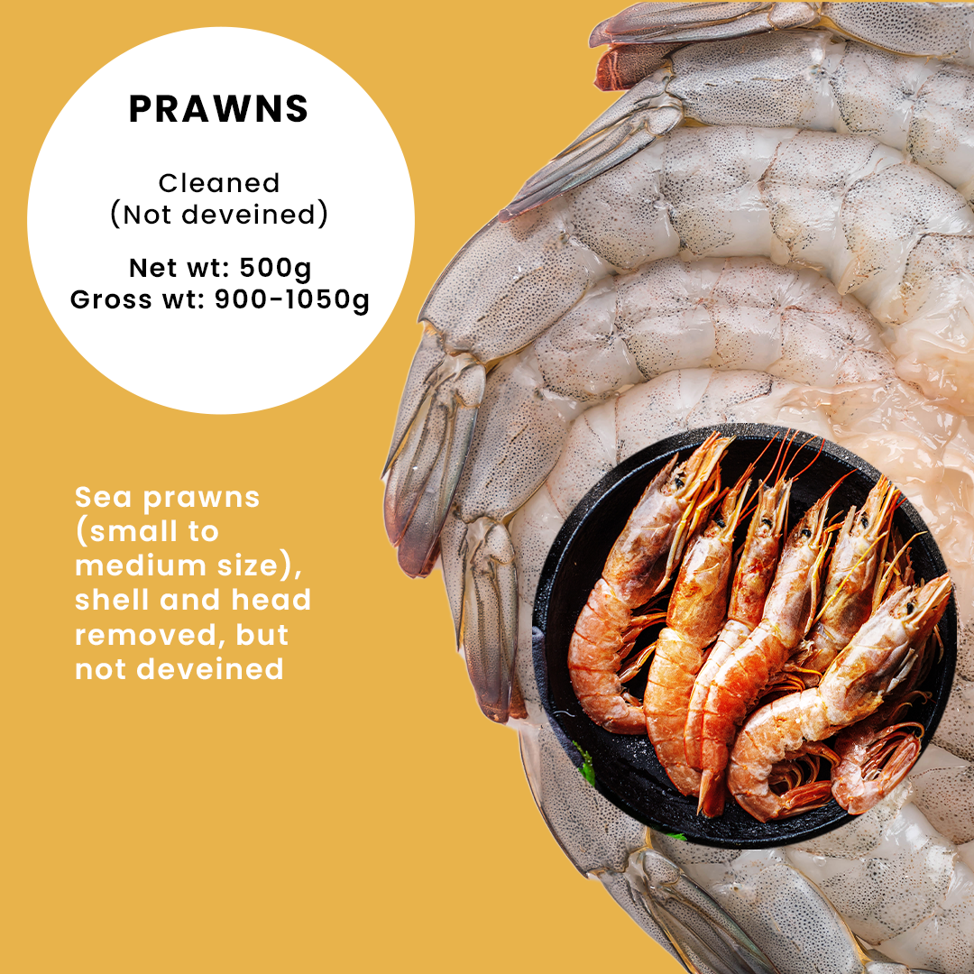 Prawns – Cleaned