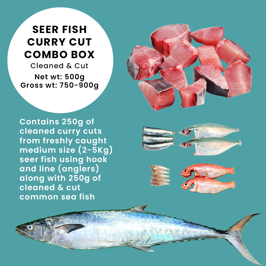 Seer Fish Curry Cut Combo Box